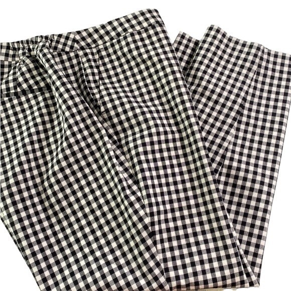 Talbots Hampshire Gingham Ankle Pants Straight Leg Stretch High Waist Soft - Picture 16 of 16